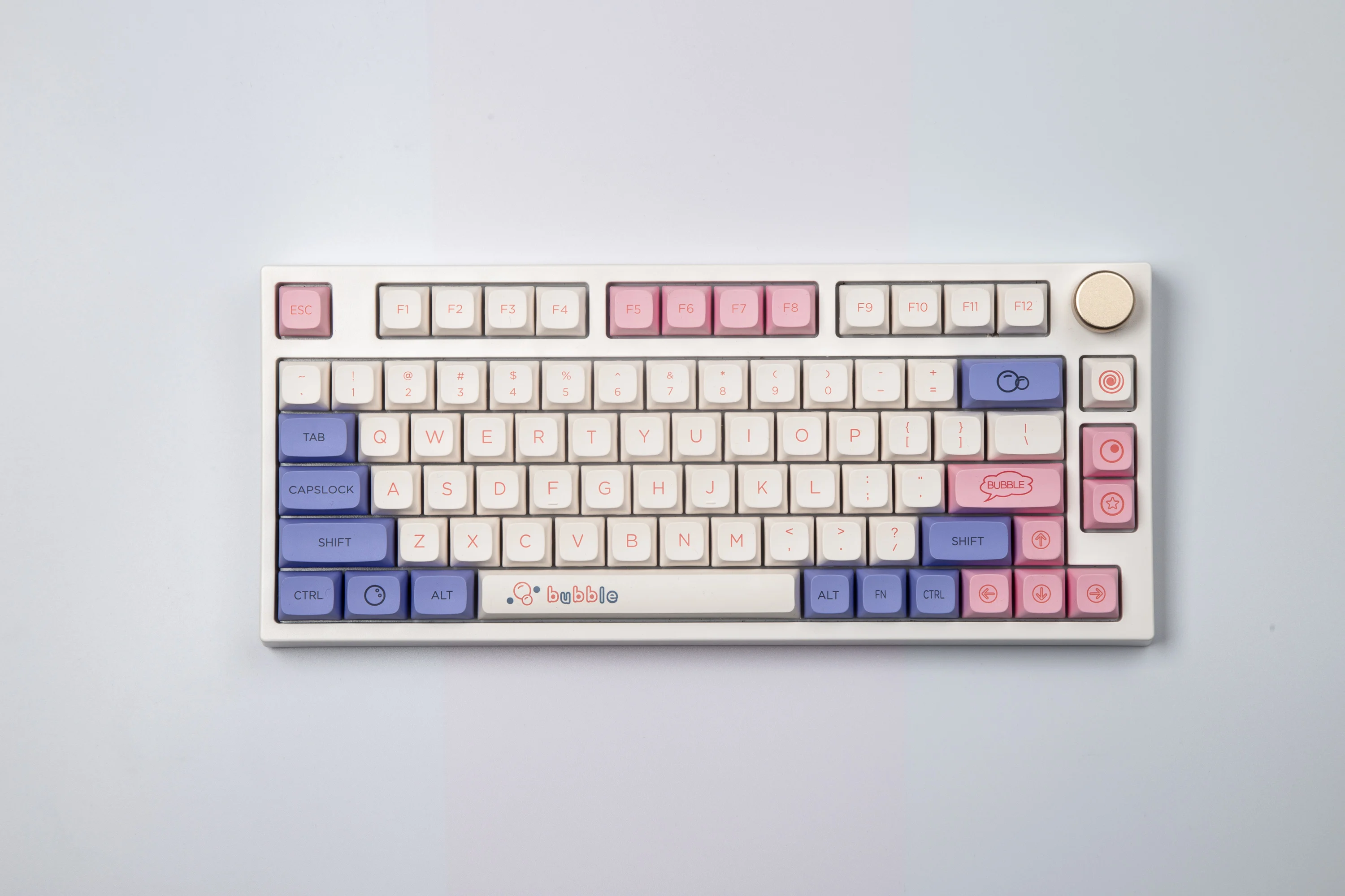 【Skyline】 127 Chaves Keycap PBT Keycaps XDA Perfil DYE-SUB Bolha Tema Personalizado Para Cherry MX Interruptor NJ68