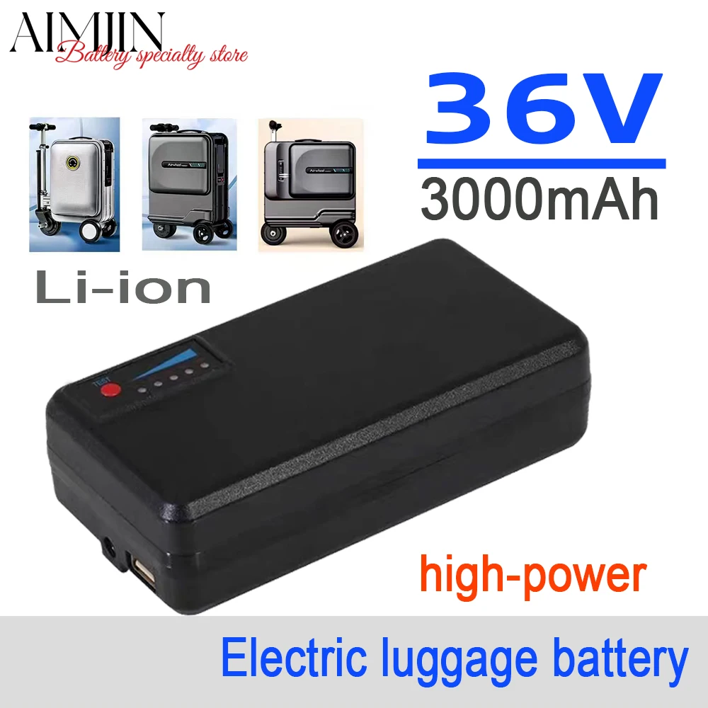 Rechargeable Li-ion Battery Third Gen 36V 3000mAh for Airwheel SE3S SE3T miniT BEKE Electric Luggage, Airplane Friendly