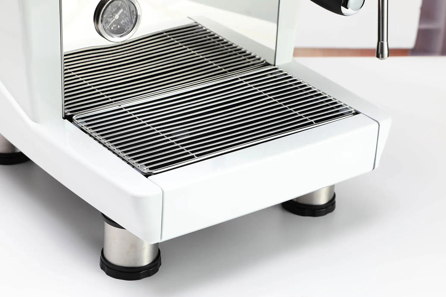 Professional 15 Bar Single Group Espresso Coffee Machine, White Color 4