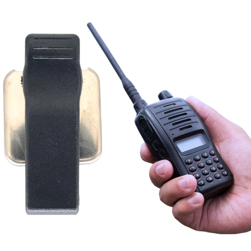 2pcs Battery Belt Clips Radio Plastic Clip for MOTOROLA PMNN4440 Two Way Radio Walkie Talkie Waist Clip Spare Part
