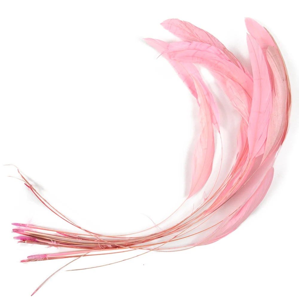 50 PCS/Lot Natural Chicken Rooster Feathers for Costume Party Dress Sewing Accessory 25-30 CM Wholesale