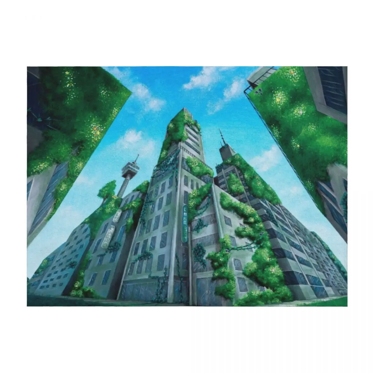 

Urban Wild Throw Blanket Large manga valentine gift ideas Thermals For Travel Blankets