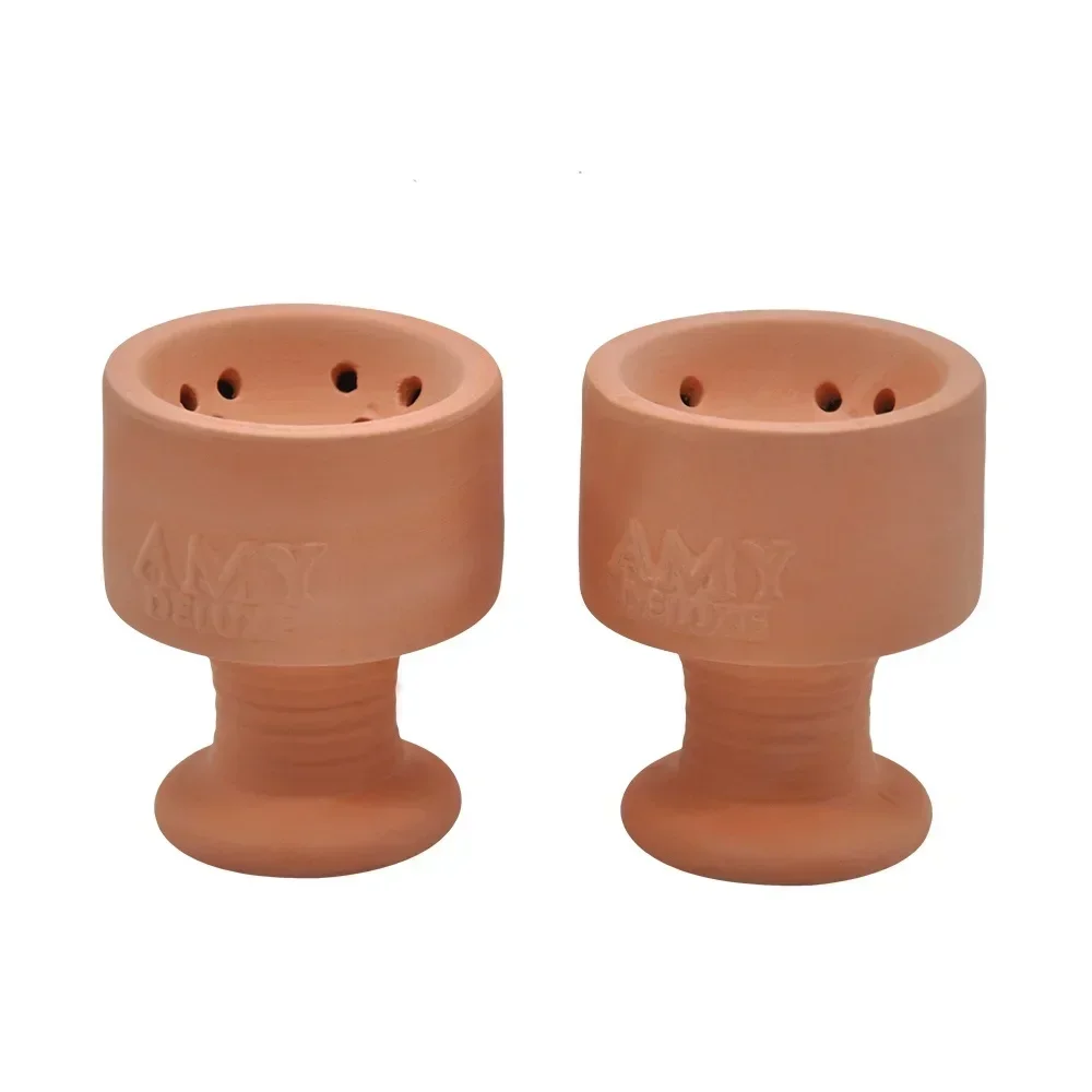 Luxury Creativity Clay 100% Ceramic Bowl For Hookah Shisha Head Hookah Shisha Bowl Charcoal Holder Chicha Shisha Accessories