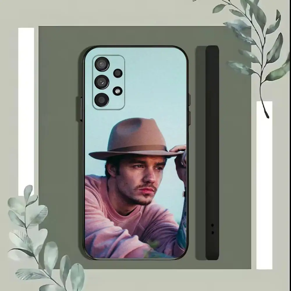 Liam Payne  Phone Case Black Silicone Soft For Samsung S25,S24,S21,S22,S23,S30,Ultra,S20,Plus,Fe,Lite - view 3