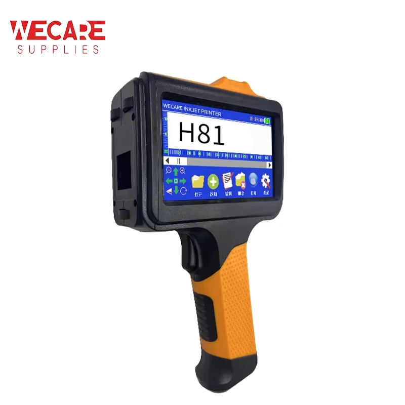 H81Smart Портативная портативная машина для кодирования логотипа с датой истечения срока годности 12,7 мм Tij Thermal Qr Пакетный струйный принтер со штрих-кодом