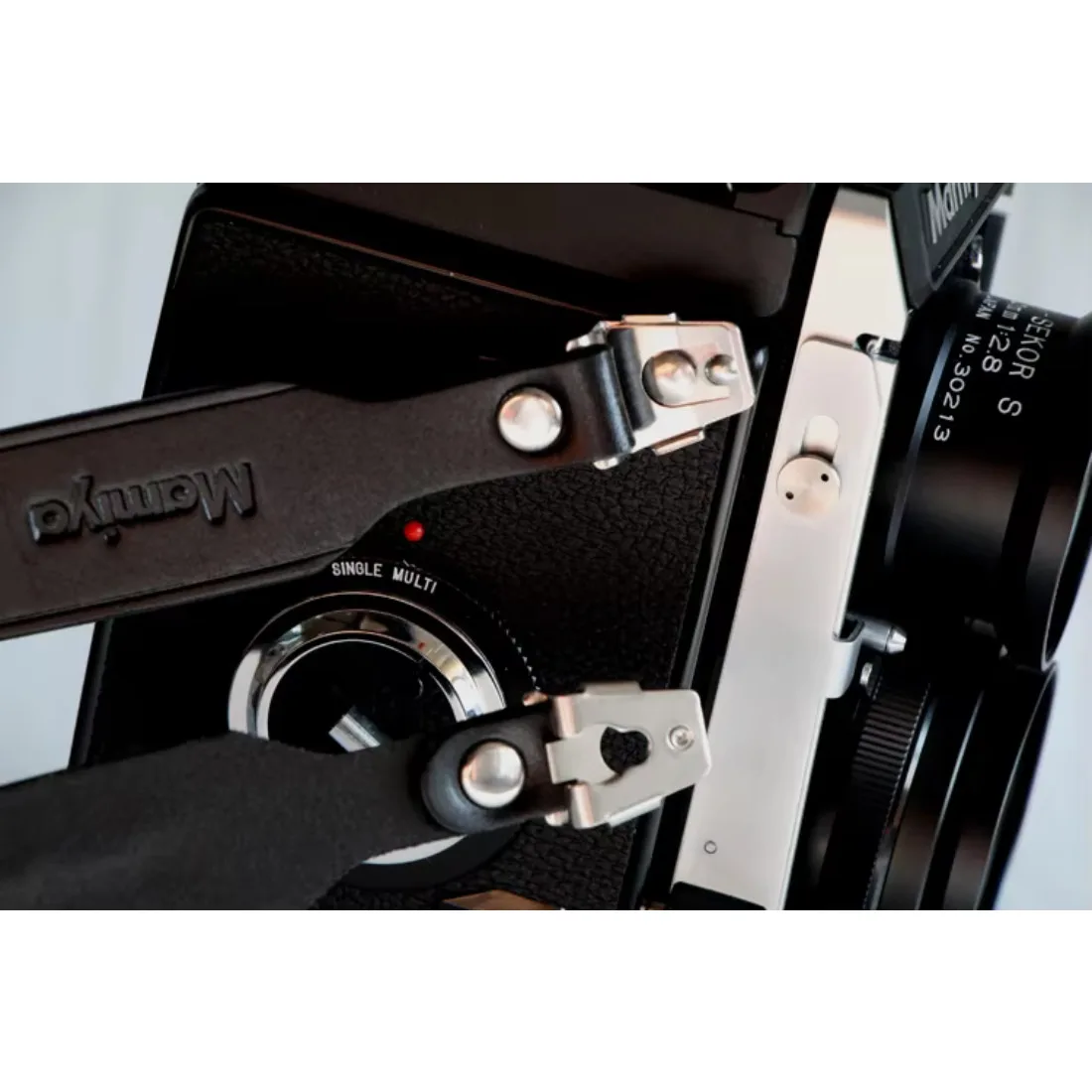 اليدوية جلد طبيعي حزام الكاميرا الكتف حبال حزام ل Mamiya M645 C220F C330 C330S 1000S واسعة حزام من الجلد النقي