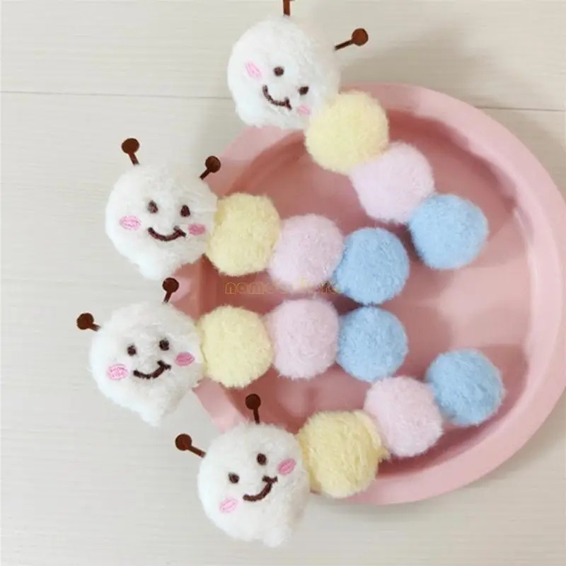 31BF شكل كاتربيلر يزين بقع DIY الأوشحة الحرفية الملابس مواد الخياطة #4