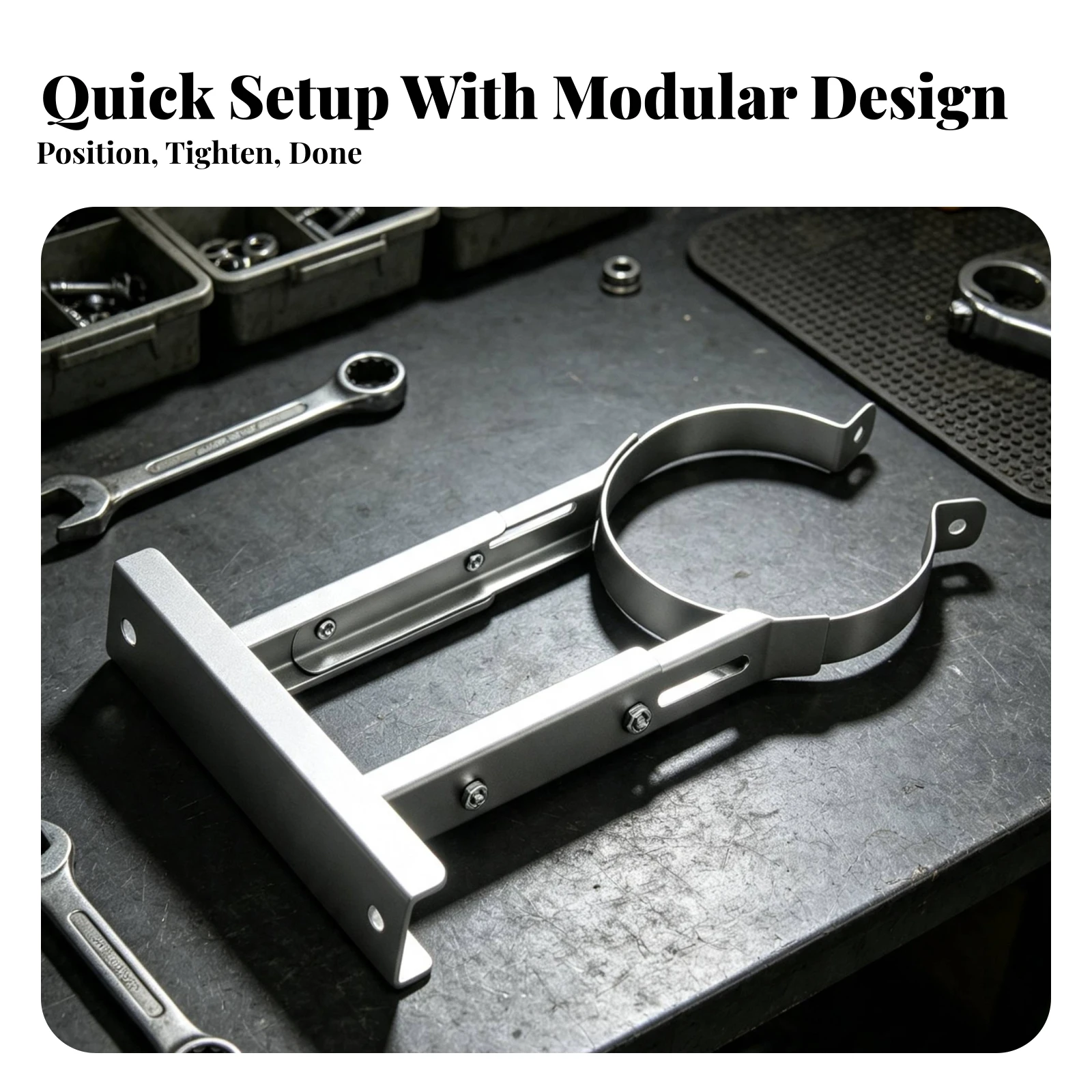 Chimney Pipe Bracket with Adjustable Arms Stainless Steel Chimney Pipe Bracket Hardware Heavy-Duty for Installers, Heater