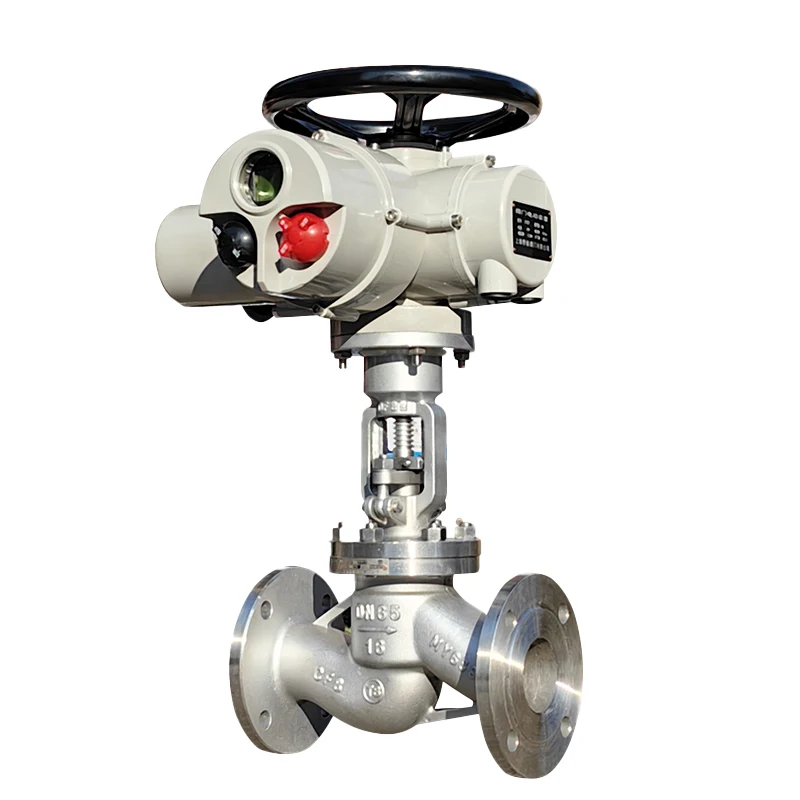 

DN80 Intelligent Stainless Steel Electric Globe Valve High Pressure Customizable Control OEM Pressure Reducing Regulating Valve