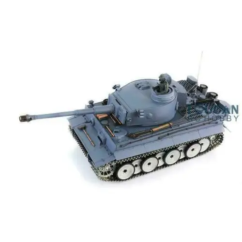 รถถังบังคับวิทยุ Heng long TK7.0 Tiger I RC Tank 3818 ของสหรัฐอเมริกา สเกล 1/16 พร้อมระบบดีดกลับกระบอกปืน รางโลหะ ล้อ และรีโมทคอนโทรล Panzer TH17244-SMT8