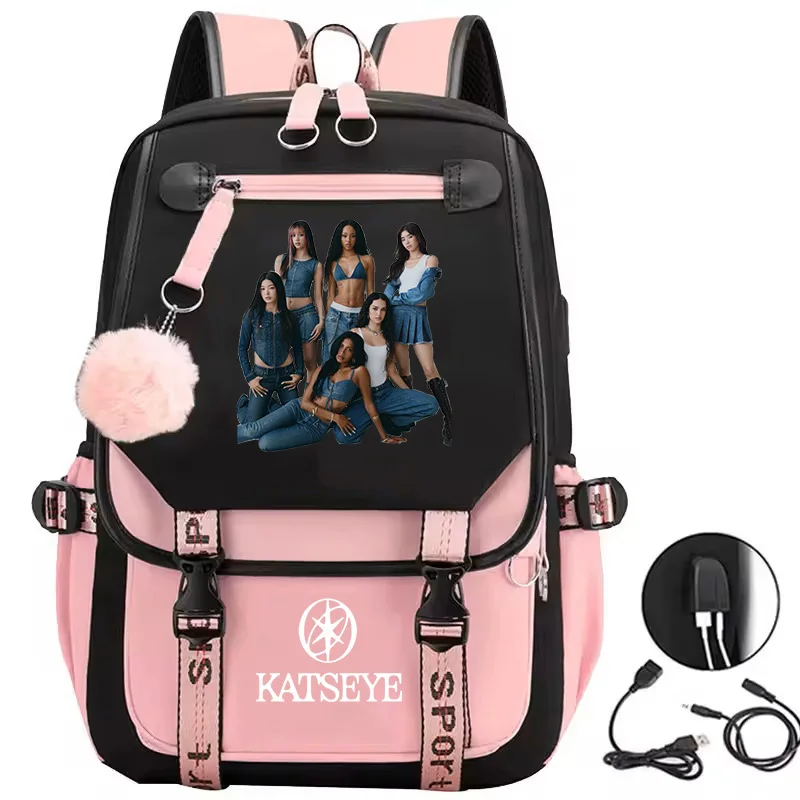 fashion-katseye-children-backpacks-large-capacity-laptop-backpack-trendy-katseye-school-bags-for-girls-students-travel-book-bag