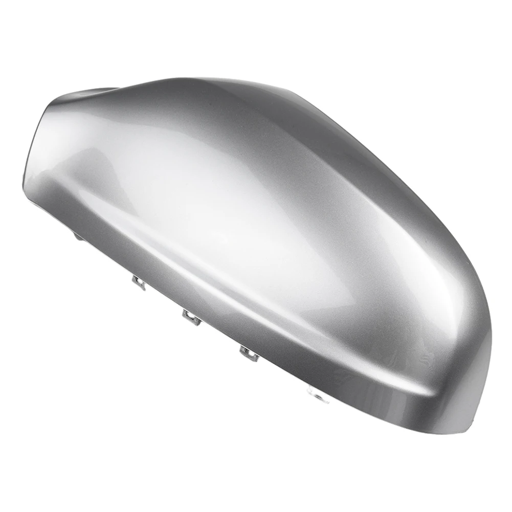 Car Left Door Wing Mirror Cover For-Vauxhall-Opel-Astra-H MK5 2004-2009 Mirror Cover Silver Grey Replacemement