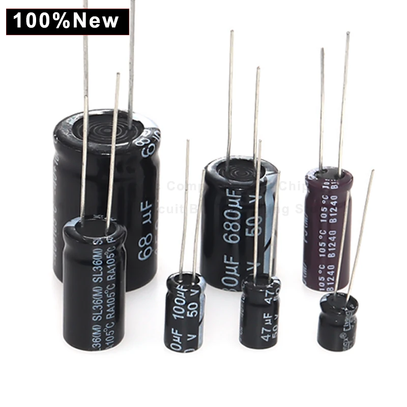 10V 16V 25V 35V 50V 400V High Frequency Low Aluminum Capacitor 100UF 220UF 330UF 470UF 680UF 1000UF 1500UF 2200UF 3300UF