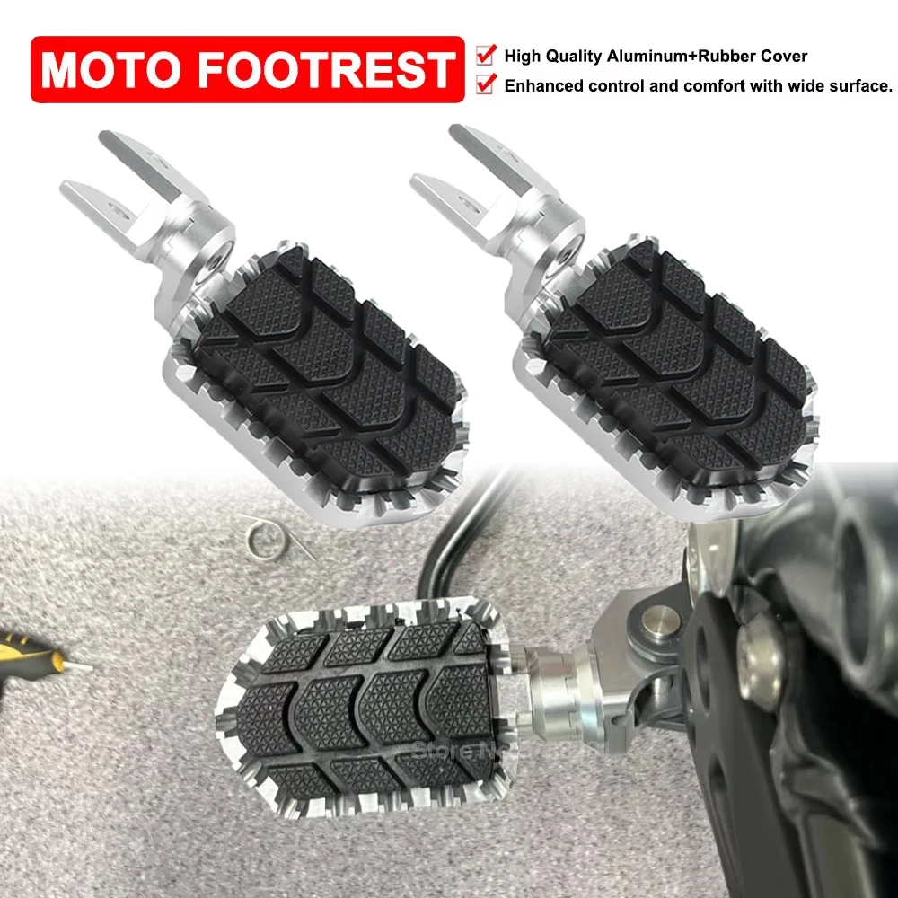 

Motorcycle Footrest Footpeg Foot Pegs For BMW R1200GS OC 2004-2012 R nine T Scrambler R1100GS R1150GS 99-03 F800GS F650GS F700GS