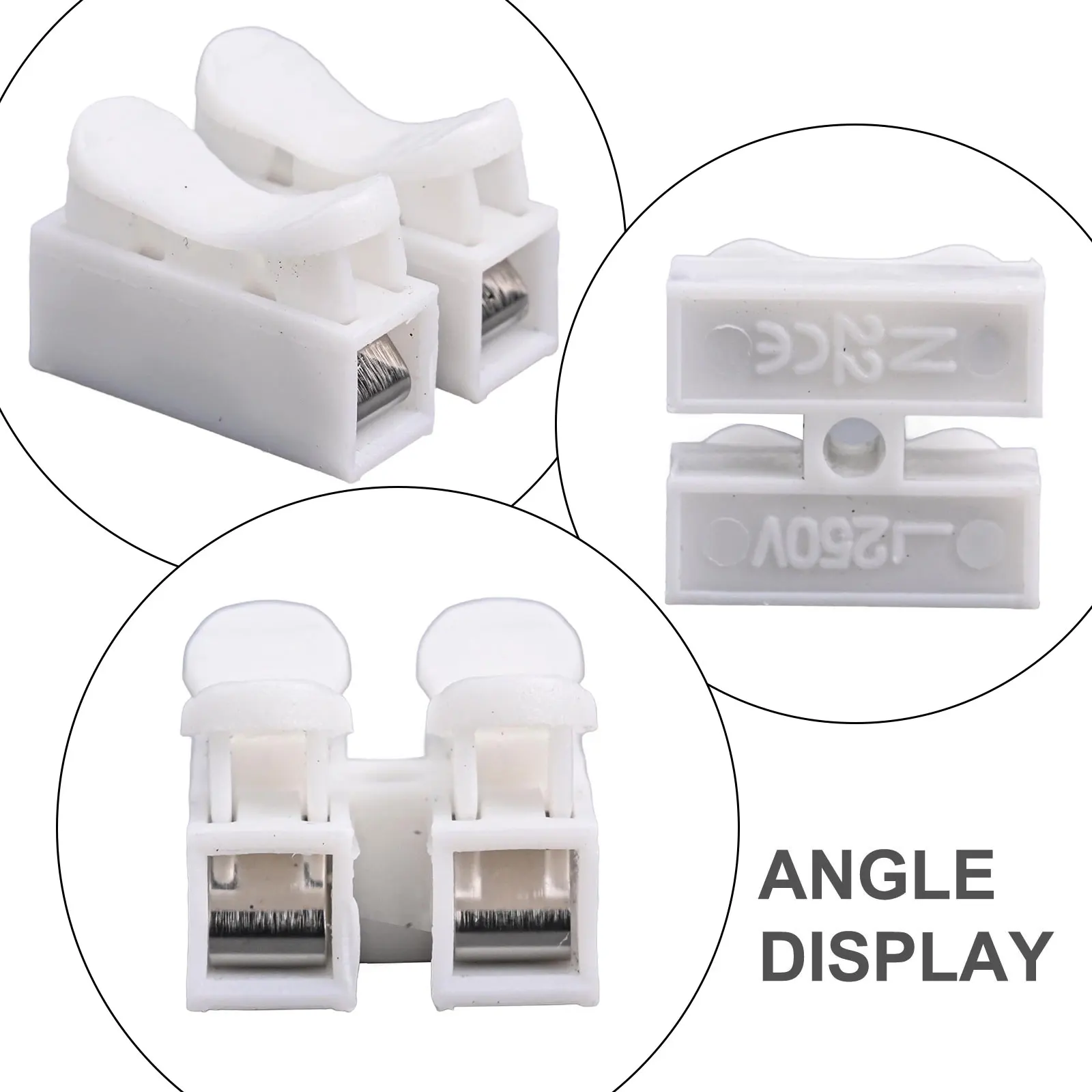 For DIY Projects CH-2 Connector Quick Connect Terminal Perfect For Various Scenarios 19.9*17.7*13.5mm Reusable Connector