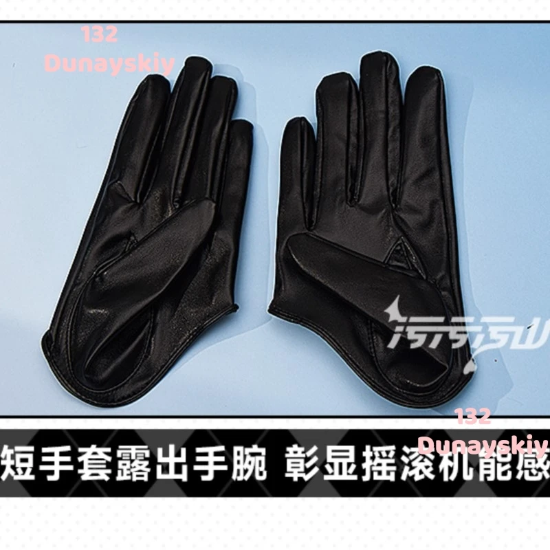 ชุดคอสเพลย์อนิเมะแองเจิลบราเธอร์ ชุดแคทสูทลาเท็กซ์ พร้อมถุงน่องและสายรัดถุงน่อง สีดำขาว วิกผมจิไร เคอิ แบบสั่งทำพิเศษสำหรับฮาโลวีน