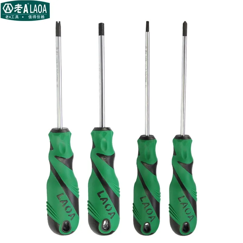 LAOA Speziell geformter Schraubendreher Y-förmiger U-förmiger H-Dreieck-Magnetschraubendreher-Steckschlüssel-Schraubendreher