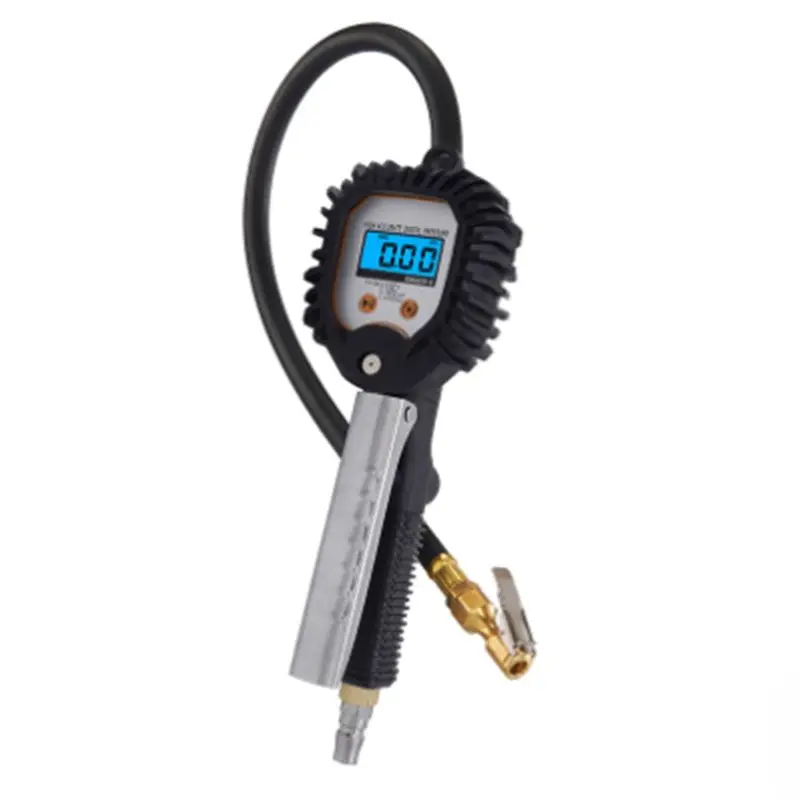 Digital Display Tyre Pressure Gauge High Precision Monitoring Inflator Gun Car Valve Valve Universal Repair Tool BW-001-AA26