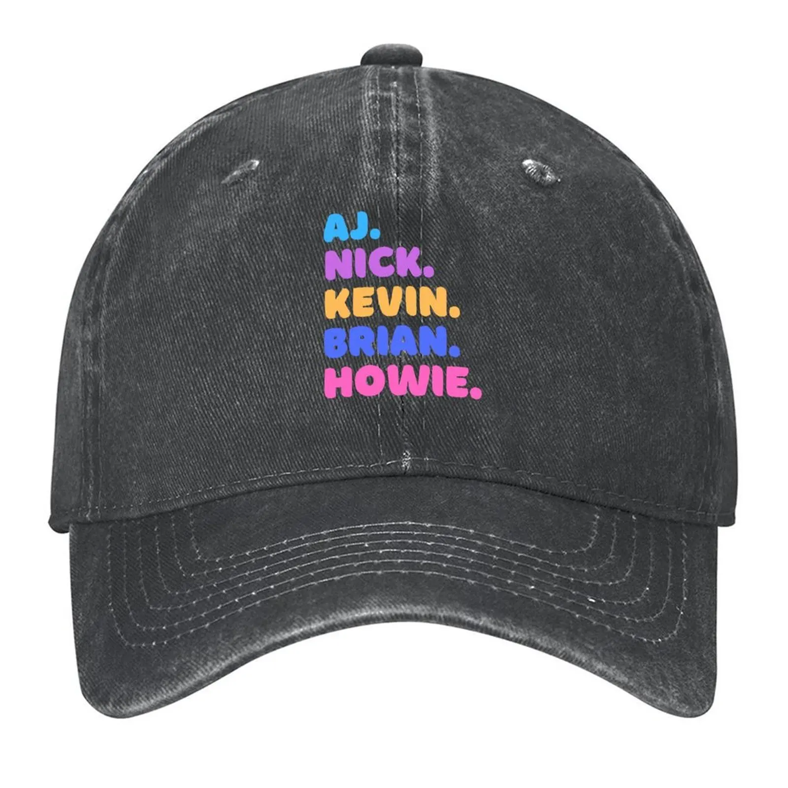 

AJ, Nick, Kevin, Brian, Howie Baseball Cap western Hat Anime Hat Luxury man cap designer cap Ladies Men's