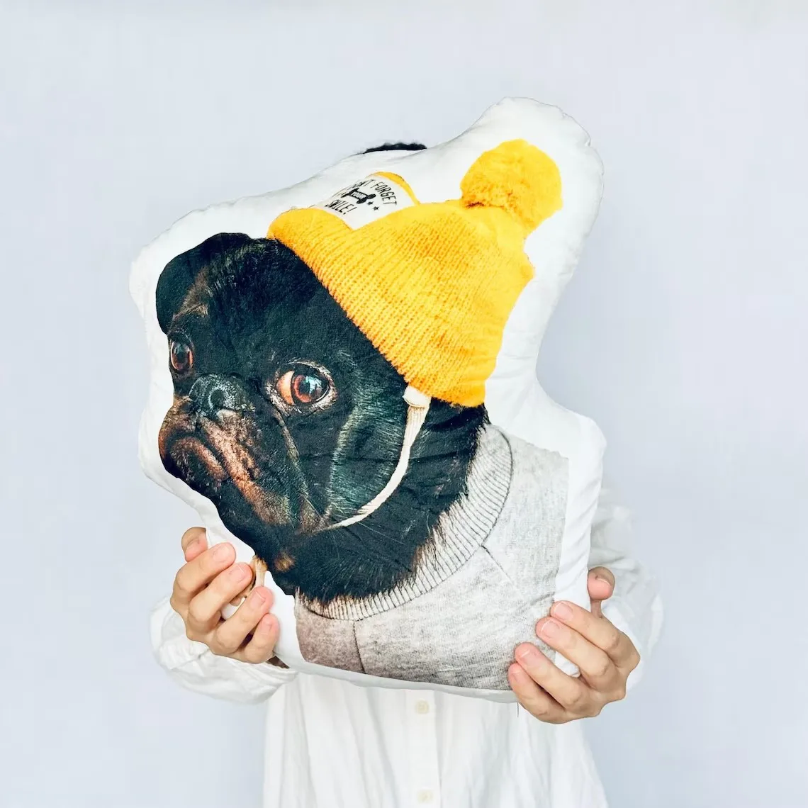 وسادة صورة مخصصة للحيوانات الأليفة مصنوعة حسب الطلب وسائد فريدة ومبهجة لديكور المنزل هدايا تذكارية للحيوانات الأليفة