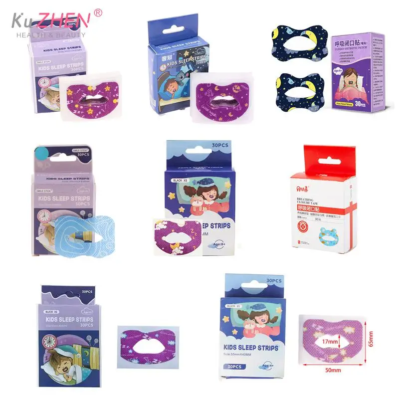 

10/20/30PC/Box Anti Snoring Mouth Tape Sleep Strip Better Nose Breathing Improved Nighttime Sleeping Less Mouth Breathing Health