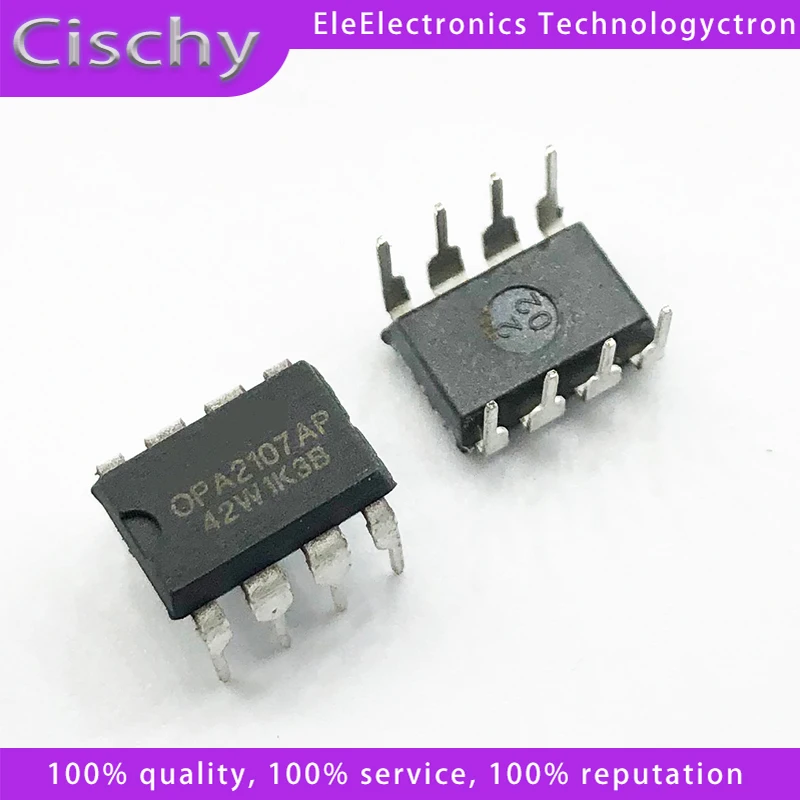OPA2107 DIP-8 OPA2107AP OPA2107A 0PA2107APIn Stock 5pcs/lot
