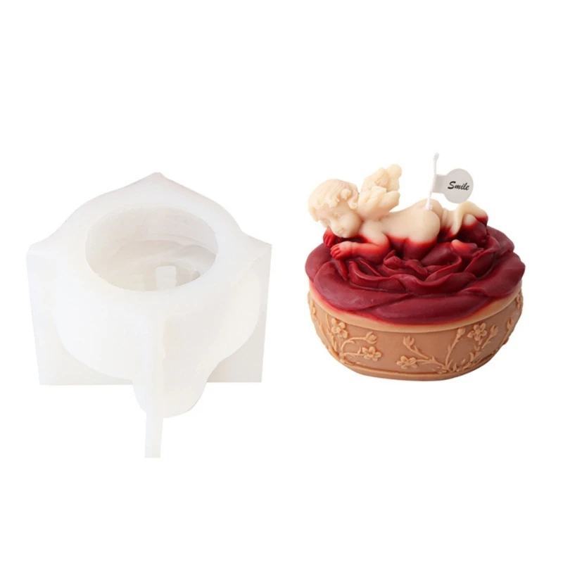 Свечи с видом на птичье гнездо башни, силиконовая форма, силиконовая форма