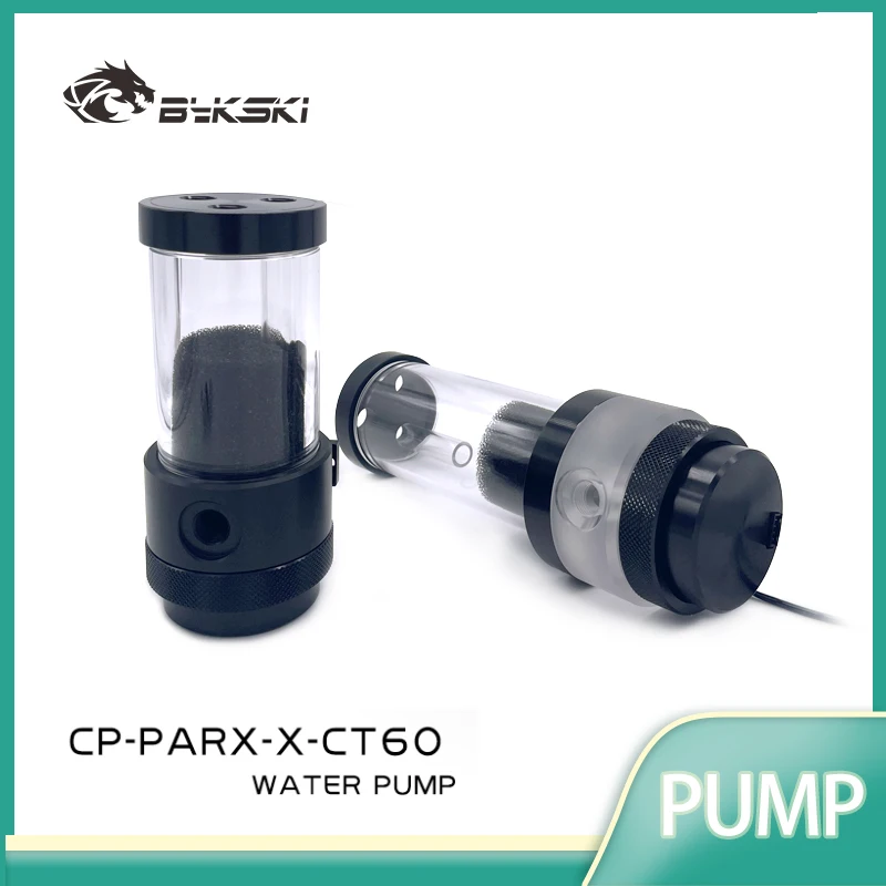 

Комбинированный насос Bykski CP-PARX-X-CT60 AIO + резервуар Maximum 3800 об/мин / Подъем потока 3 метра / 330 л/ч Бак для водяного цилиндра POM / RGB Light