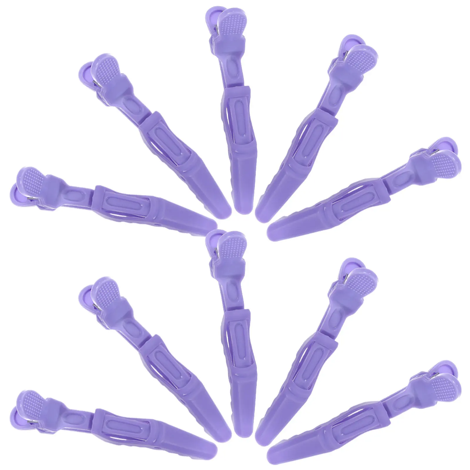 

12Pcs Duckbill Clips Professional Salon Hair Sectioning Clamps for Thick Thin Hair Alligator Clip Set Stylish DIY Hairdressing