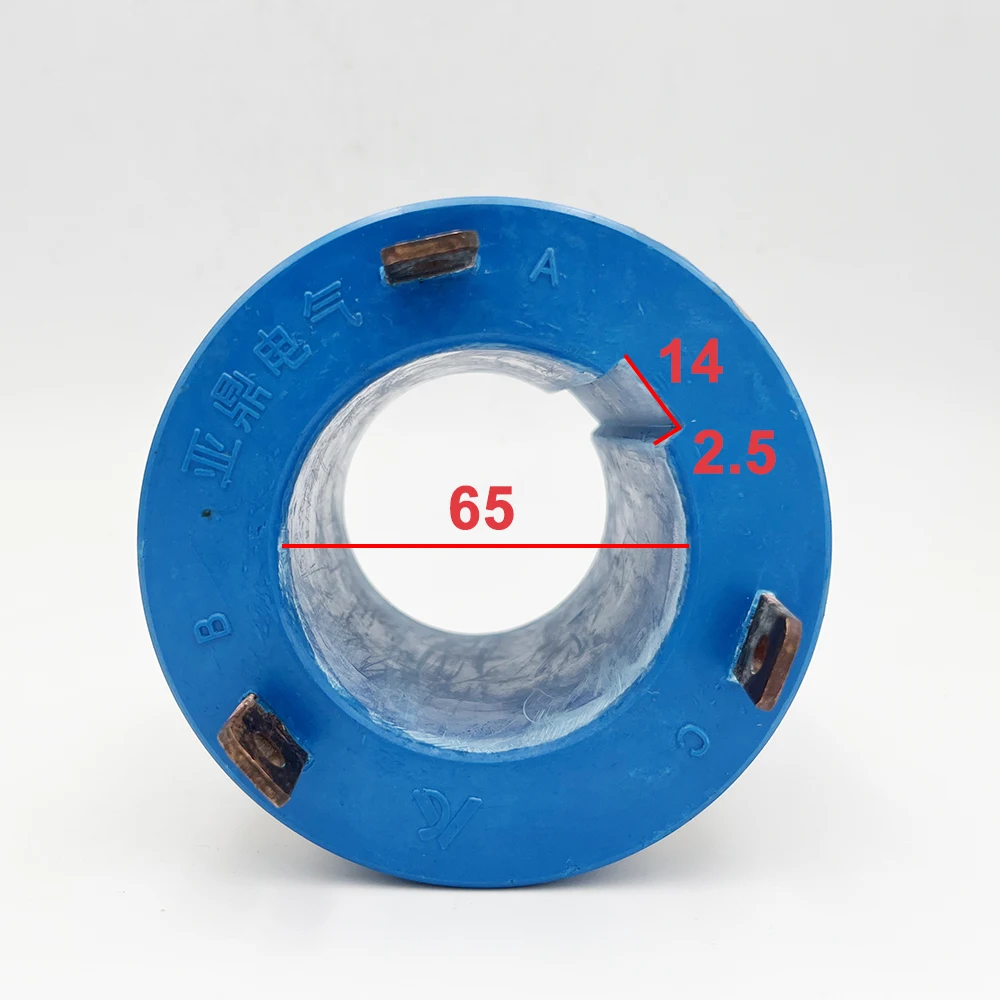 Jumpasit Collector Slip Ring 65x108x100-3 65mm Shaft 3 Way Electrical Rotary Provide