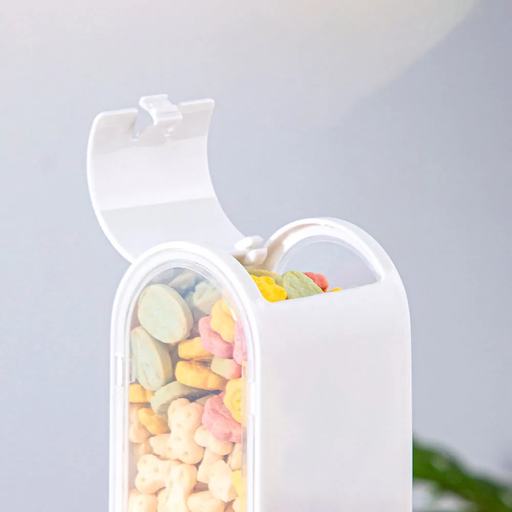 Automatischer Futternapf für Hamster – Kleintierfutterspender für Zwergenhamster, Rennmäuse und Mäuse – Anti-Auslauf-Selbsternährung – Detail 5