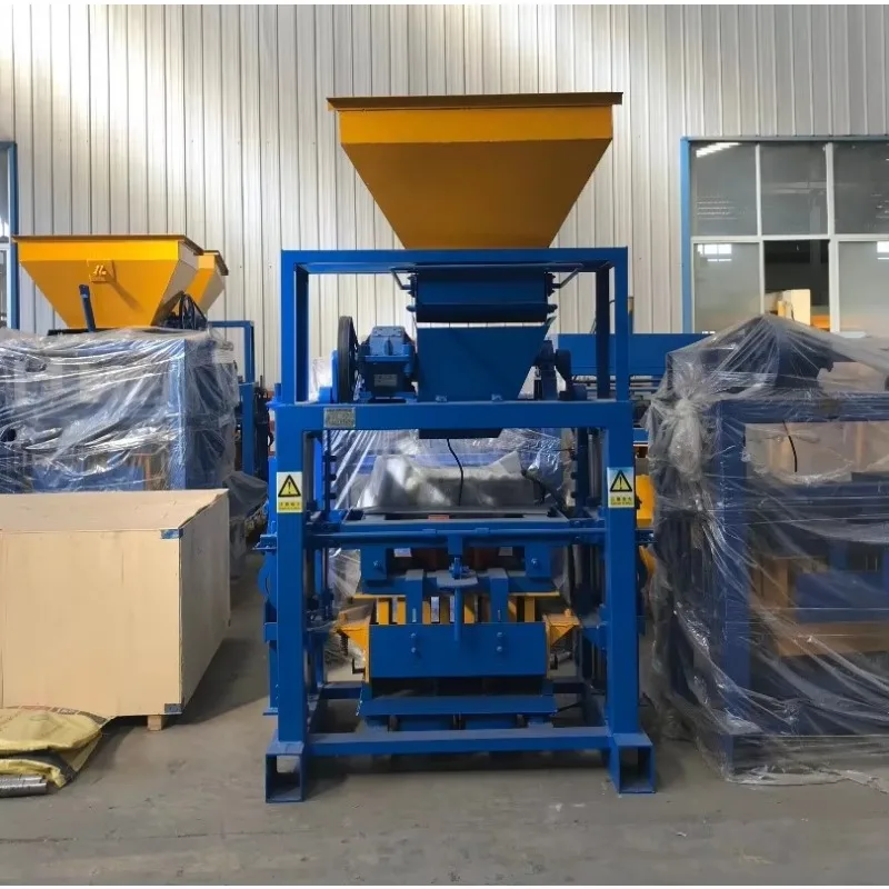 Customized Low Budget Investment In Construction Concrete Block Making Machinery Cement Color Paver Block Hollow Brick Making Ma