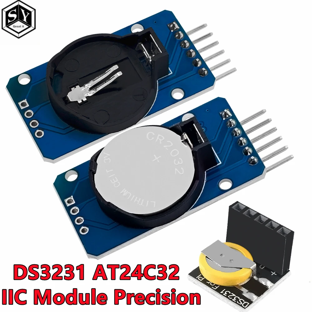 DS3231 AT24C32 IIC Module Precision Clock Module DS3231SN for Arduino Memory module