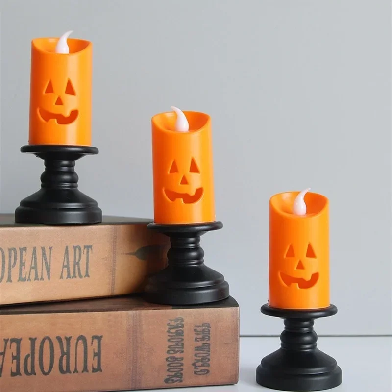 Halloween Pumpkin LED Candle 2