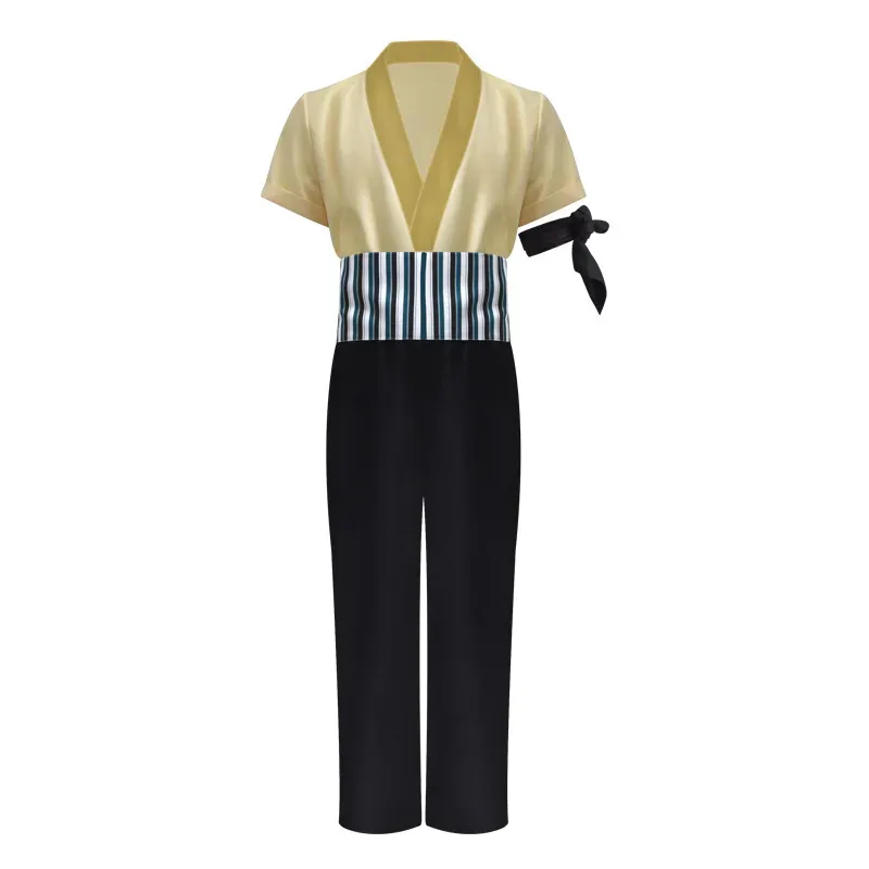 زي Bear's Den النسخة المباشرة أزياء أنيمي القرد د. لوفي التأثيرية أزياء نامي زي زورو يناسب الهالوين Fo New 2025