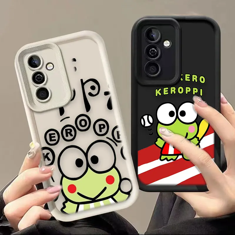 Cartoon Cute K-Keropi Phone Case For Samsung A13 A14 A15 A16 A17 A22 A23 A24 A25 A32 A33 A35 A51 A52 A53 A54 A55 A71 A73 Cover