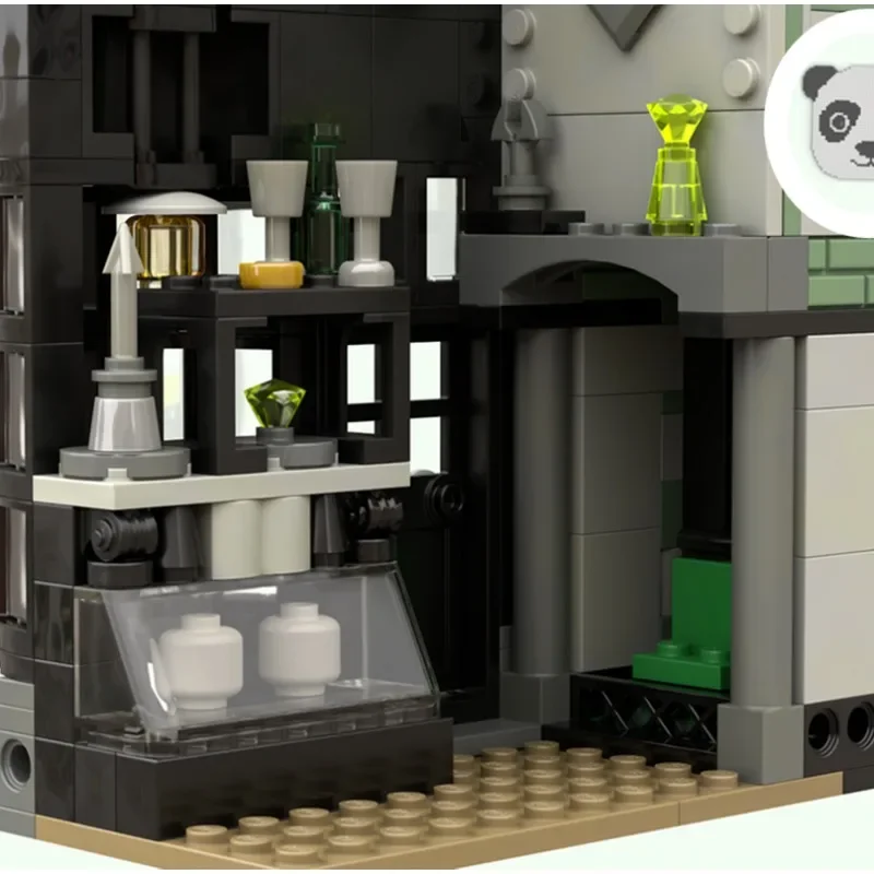 347PCS Magic Movie Harrying Modulaire Knockturn Alley Model MOC Creatieve Ideeën Kind Speelgoed Verjaardagscadeau Bouwstenen