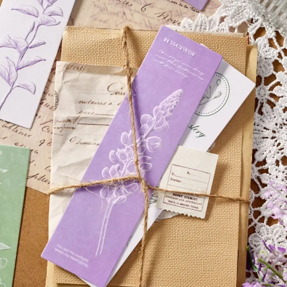 Specialty Paper Bookmark Rectangle Beautiful Flowers Beautiful Flowers Bookmarks Natural Flower Plant Paper Message Cards