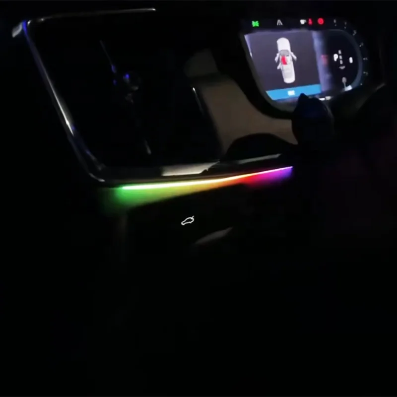 Modern Design Car Modification 64 Color Interior Environment Lighting Dynamics Ambient Light for Volvo S90/V90 2017-2024