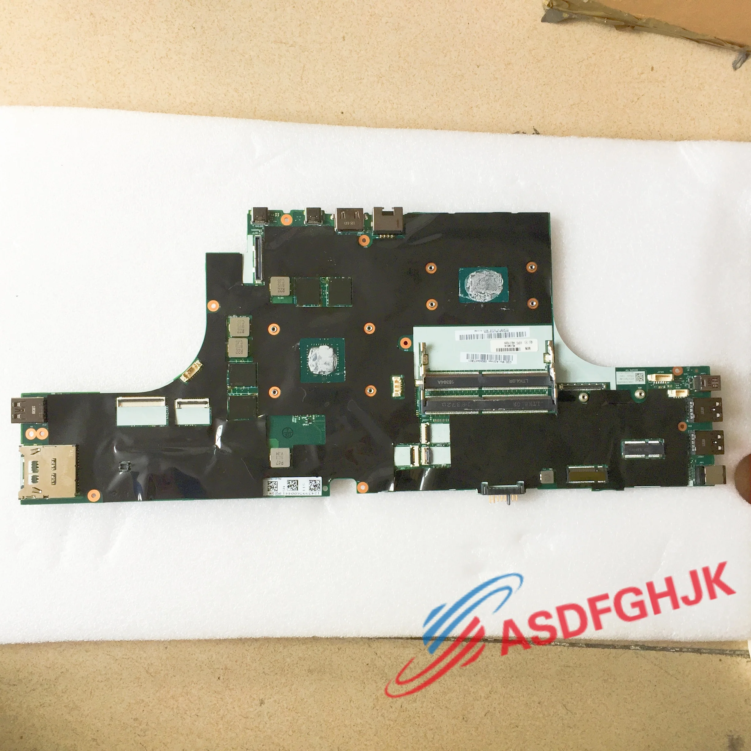 01YU209 EP520 NM-B562 for Lenovo ThinkPad P52 Laptop Motherboard M1000 GPU 4GB i7-8750H Processor 100% Full Tested