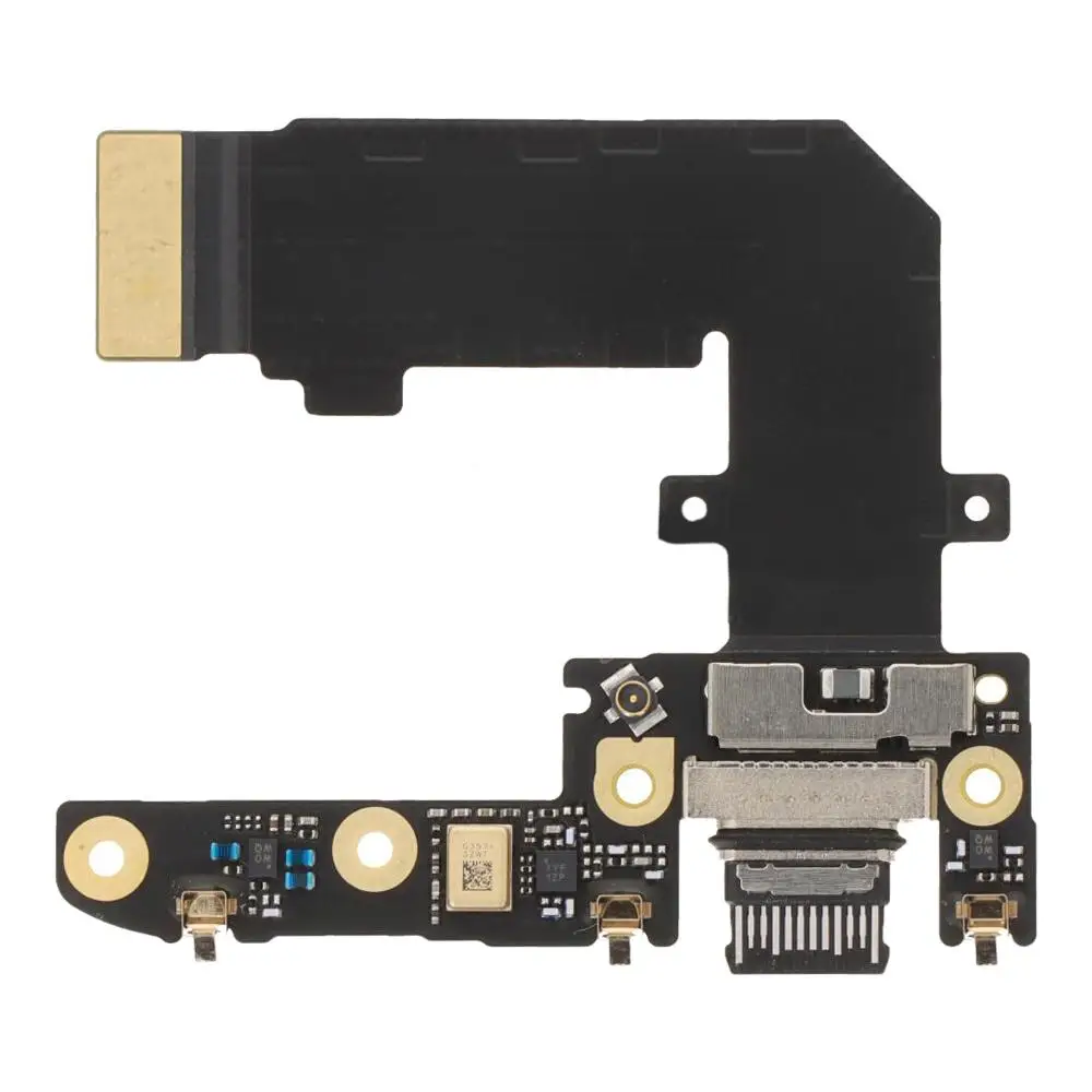 Charging Dock Connector Replacement Repair Parts For Google Pixel 9 Pro Fold Charging Port Flex Cable (Black)