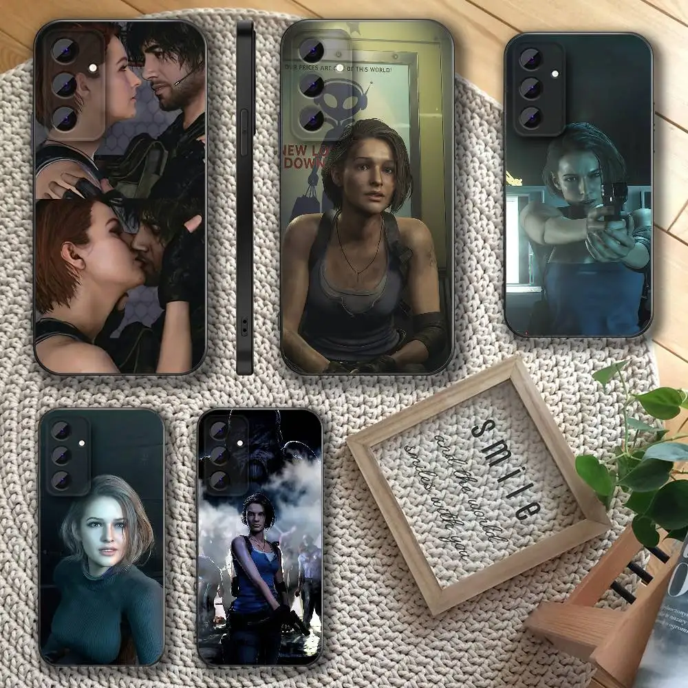 

Jill V-Valentine Phone Case For Samsung S23,S24,S26,S25,S22,S30,S21,Ultra,Plus,5G,Fe,Lite Soft Cover