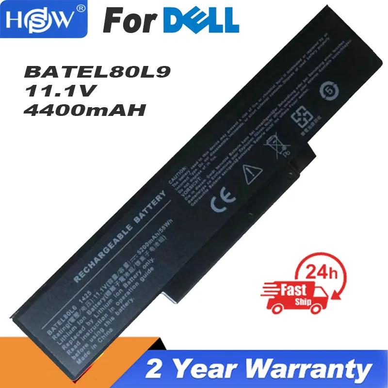 

Аккумулятор для ноутбука DELL Inspiron 1425 1426 1427 1428 BATHL90L6 BATEL80L9 BATEL80L6 BATCL80L9 BATHL91L6