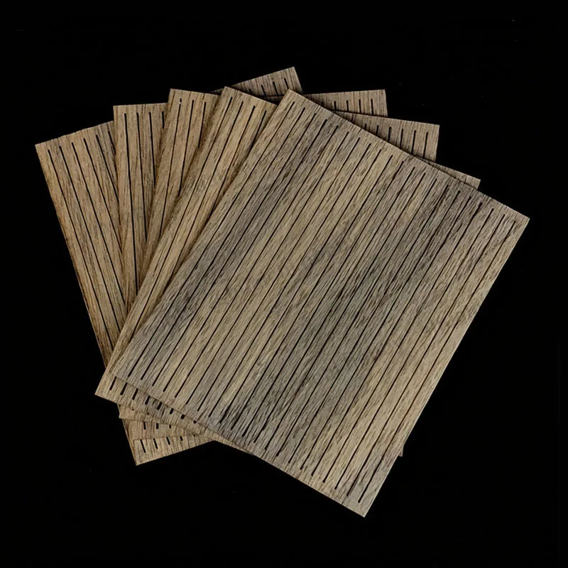 80mm Length Wooden Strips 3mm 4mm 5mm Width Deck Battens DIY Hobby Craft Parts for Classic Sailing Ship Boat Model Building