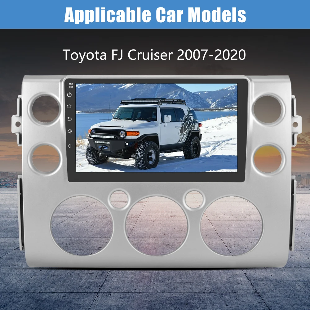 AWESAFE Wireless CarPlay Android 12 Radio For Toyota FJ Cruiser 2007-2020 GPS Navigation Stereo Car Intelligent Systems