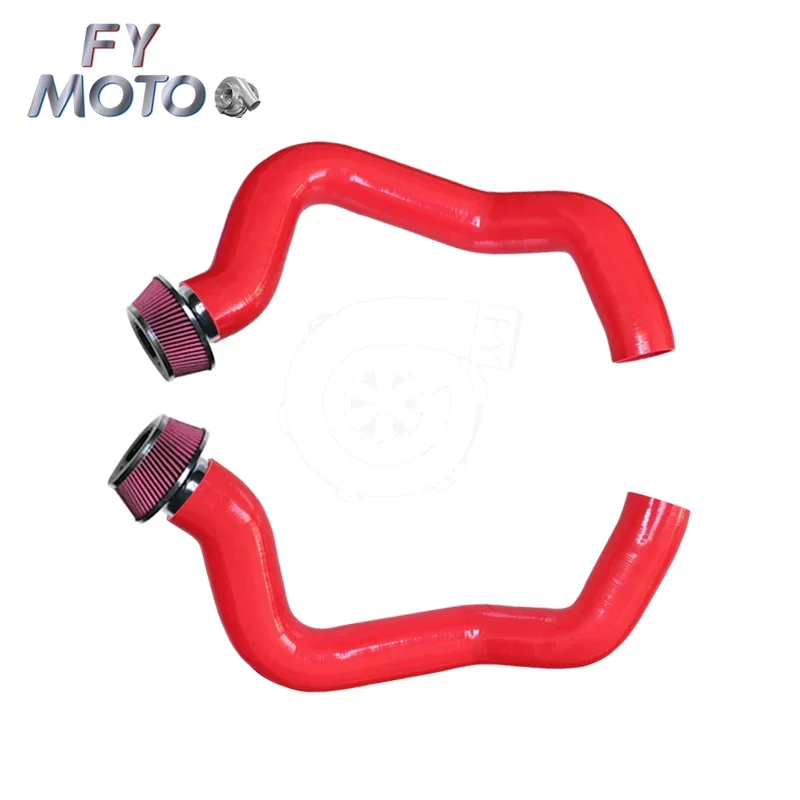 RED INTAKE COLD AIR INDUCTION hose kit for BM W M5 F90 M8 18-22