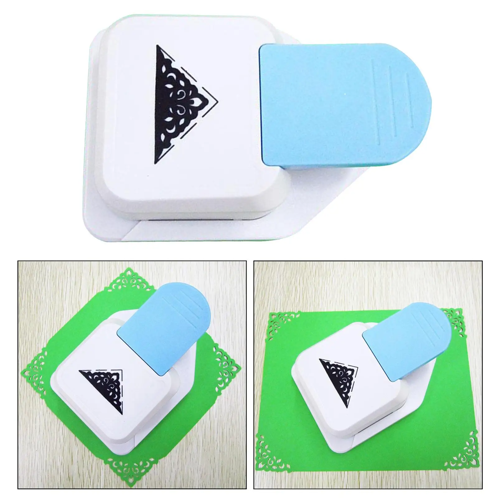 Lever Corner Punch, Wrapping Paper Decorative Punching Embossing Tool Device Kids Craft Gift