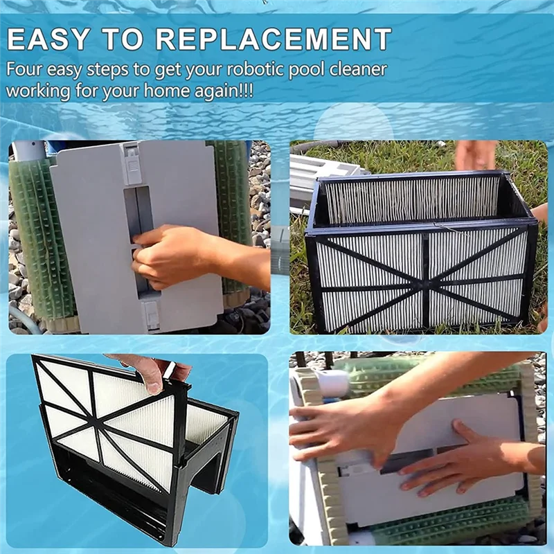 

AB33-4 шт. фильтры для чистки бассейна моющиеся RCX70101 для Tigershark для Sharkvac для Aquavac аксессуары для роботизированного очистителя бассейна