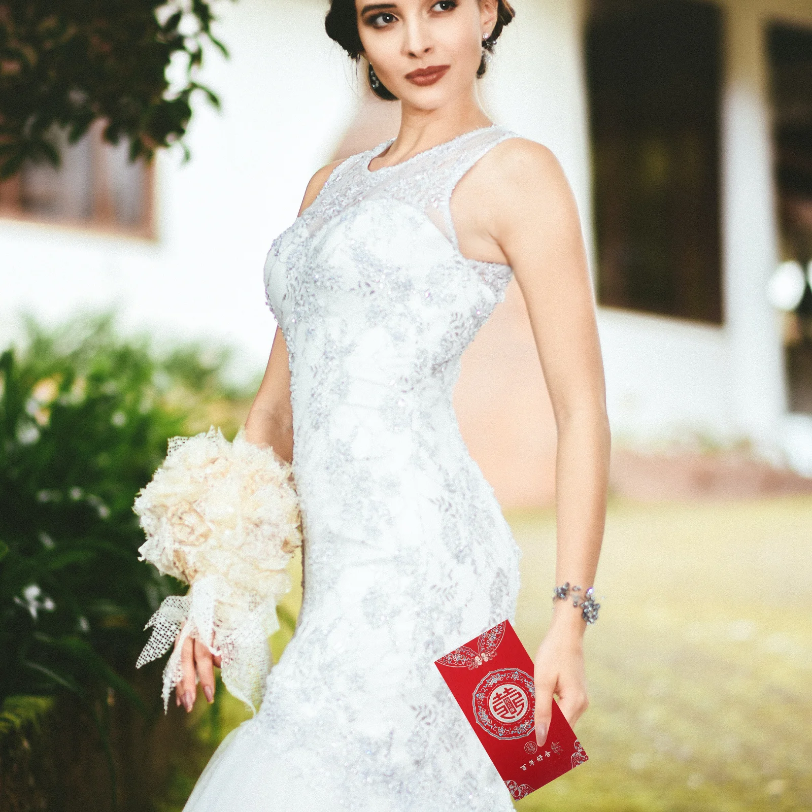 12Pcs Chinese Wedding Red Envelopes Classic Retro Money Packet Wedding Supplies New Year Hong Bao New Year Red Envelopes