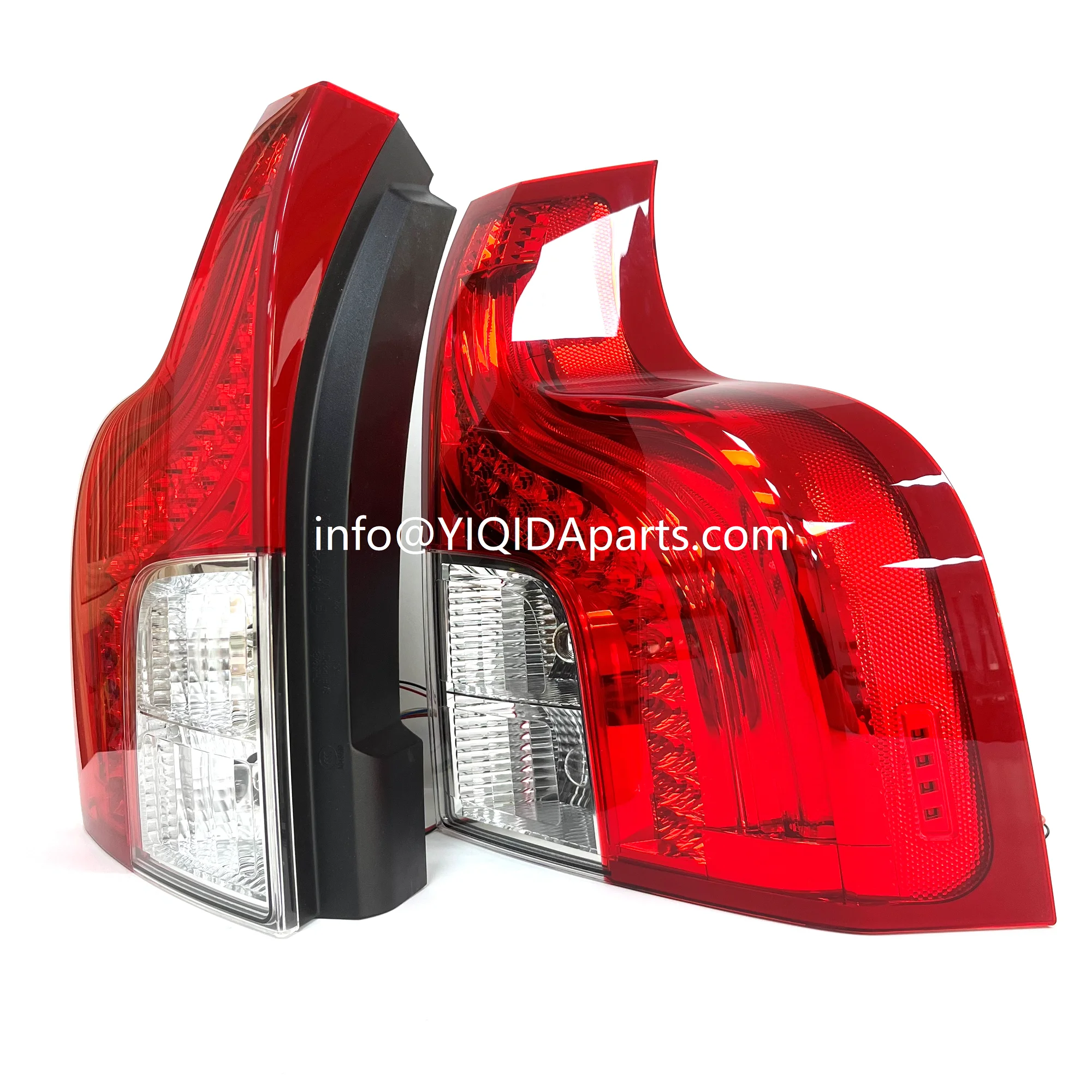 YIQIDA 빨간색 LED 테일 램프, XC90(03) 용 OEM 31335506 31335507 자동 후미등, 1 쌍, 신제품